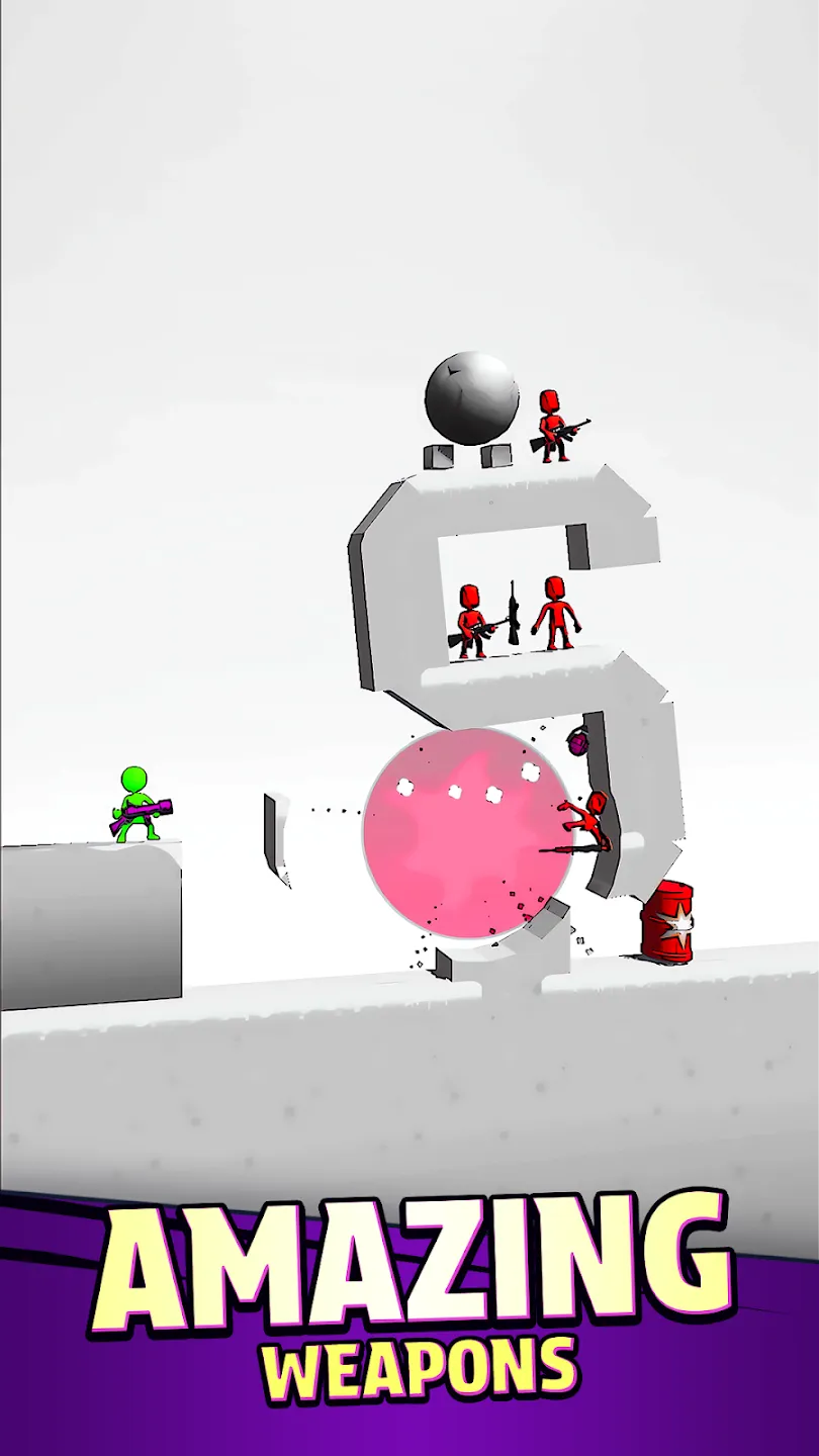 Bazooka Boy v2.2.75 APK Мод (Много денег) Screenshot 1 Bazooka Boy v2.2.75 APK Мод (Много денег) Screenshot 1