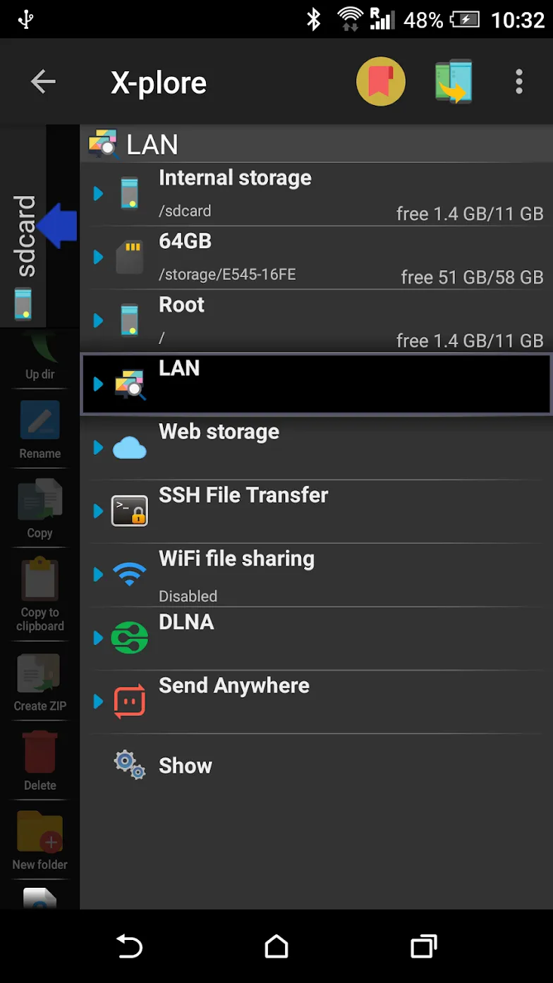 X-plore File Manager Donate [мод: полная версия] Screenshot 4