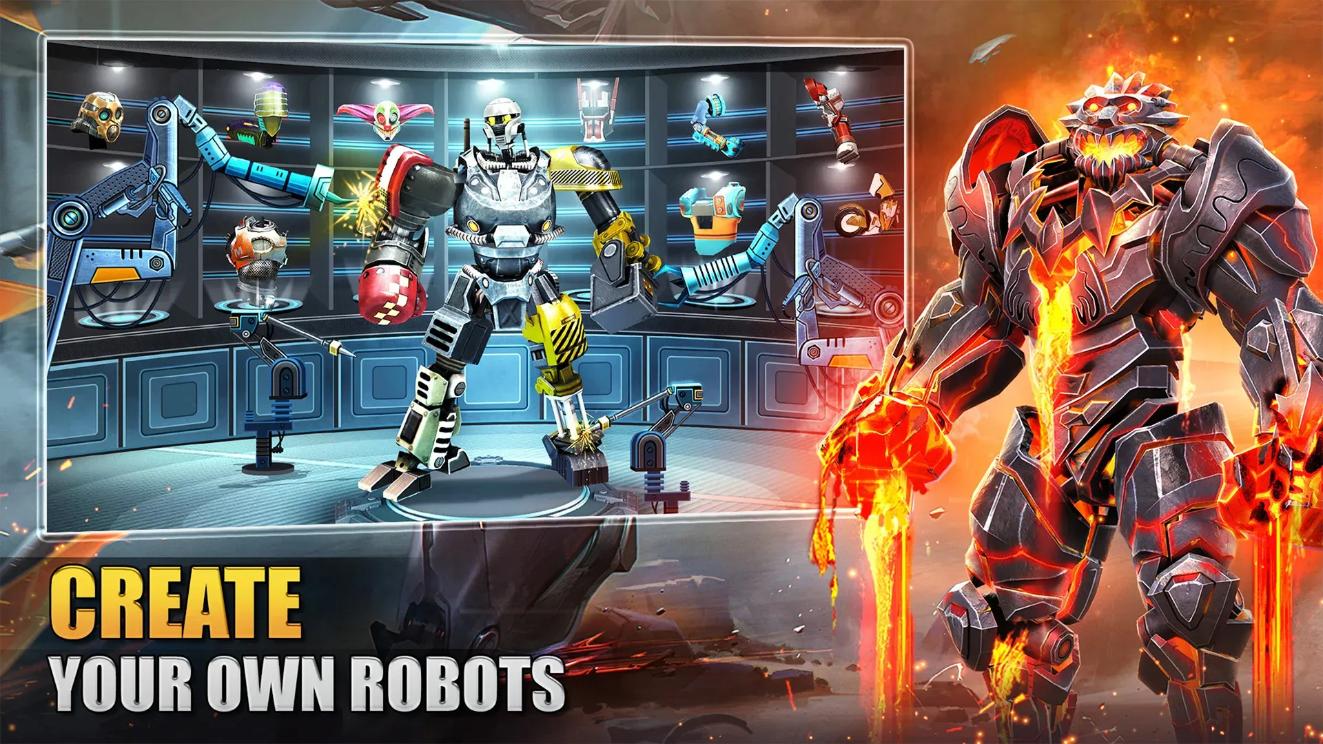 Real Steel Boxing Champions v80.80.120 APK Мод (Много денег) Screenshot 1 Real Steel Boxing Champions v80.80.120 APK Мод (Много денег) Screenshot 1