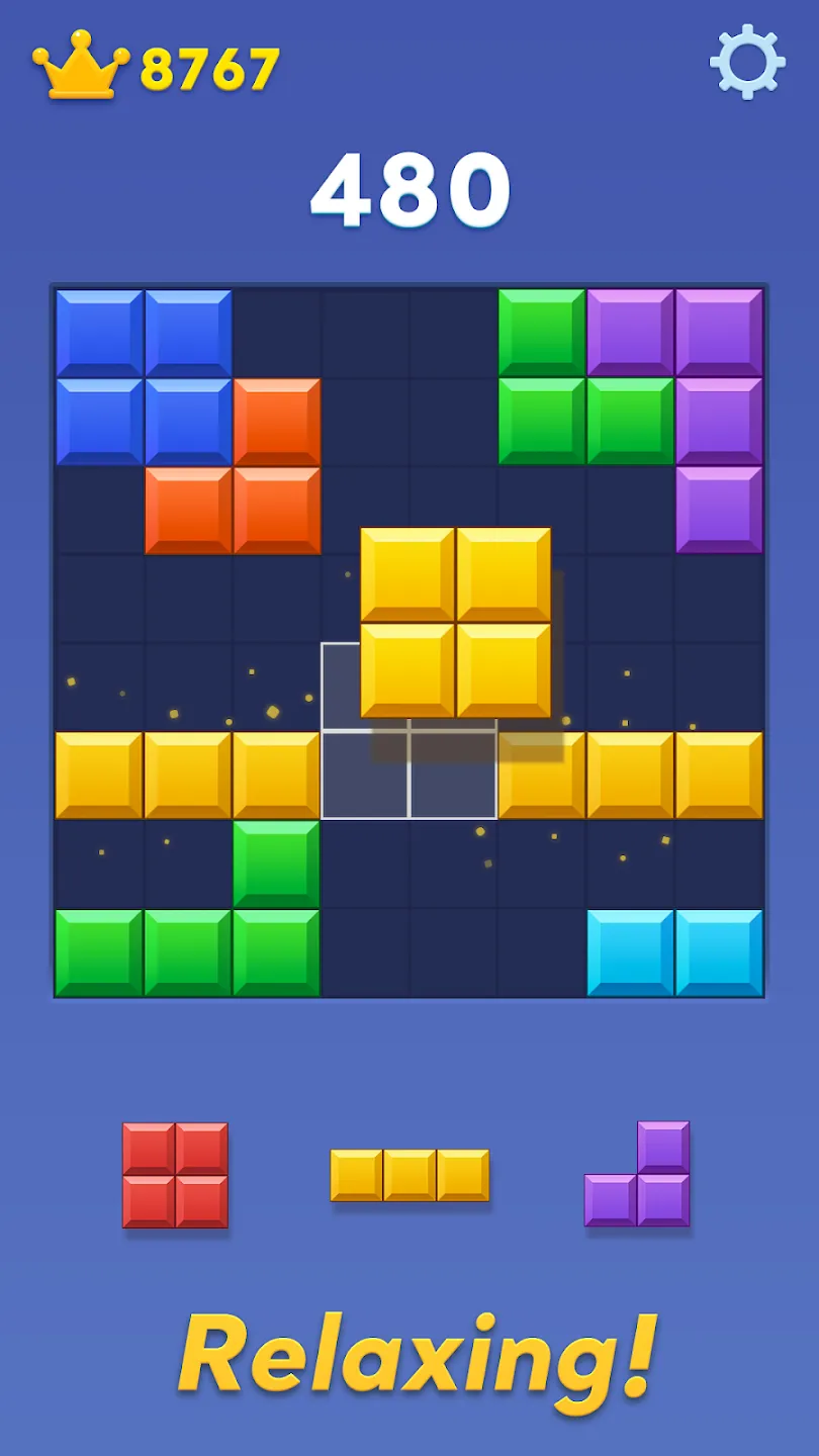 Блок Бласт (Block Blast) v9.8.6 APK Мод (Меню, Много корон) Screenshot 2 Блок Бласт (Block Blast) v9.8.6 APK Мод (Меню, Много корон) Screenshot 2