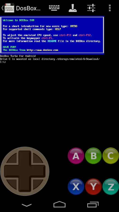 GamePad Screenshot 1 GamePad Screenshot 1