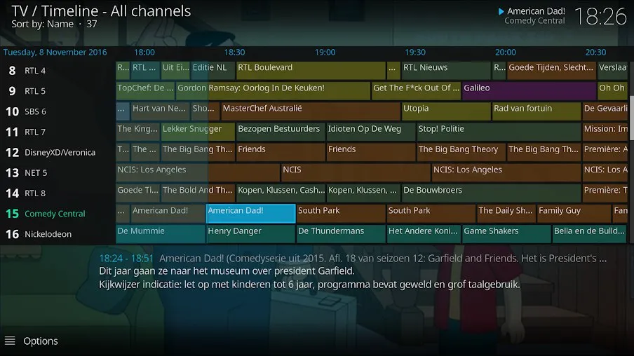 Kodi Screenshot 3