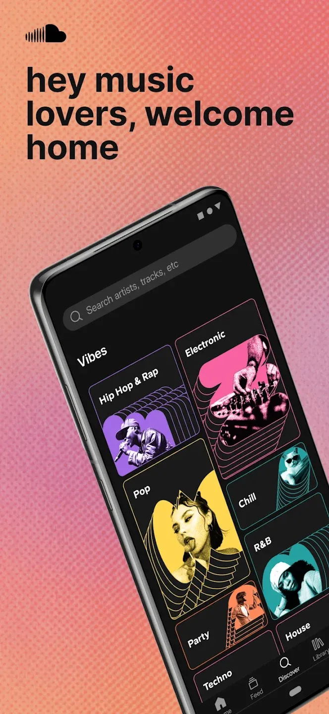 SoundCloud v2026.05.07 APK Мод (Всё открыто, Premium) Screenshot 1