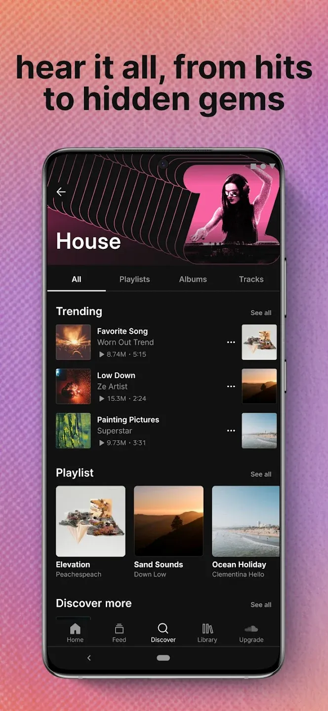 SoundCloud v2026.05.07 APK Мод (Всё открыто, Premium) Screenshot 3