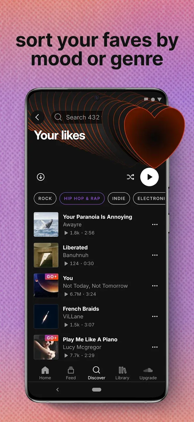 SoundCloud v2026.05.07 APK Мод (Всё открыто, Premium) Screenshot 5