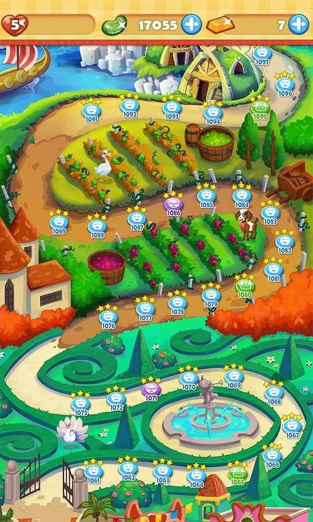 Farm Heroes Saga [мод: много бустеров] Screenshot 5