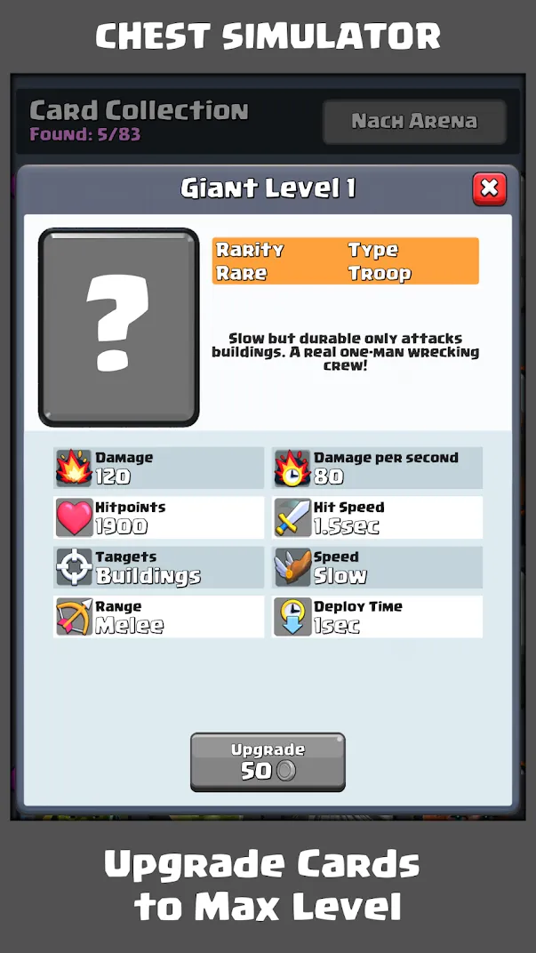 Chest Simulator for Clash Royale [мод: много денег] Screenshot 5