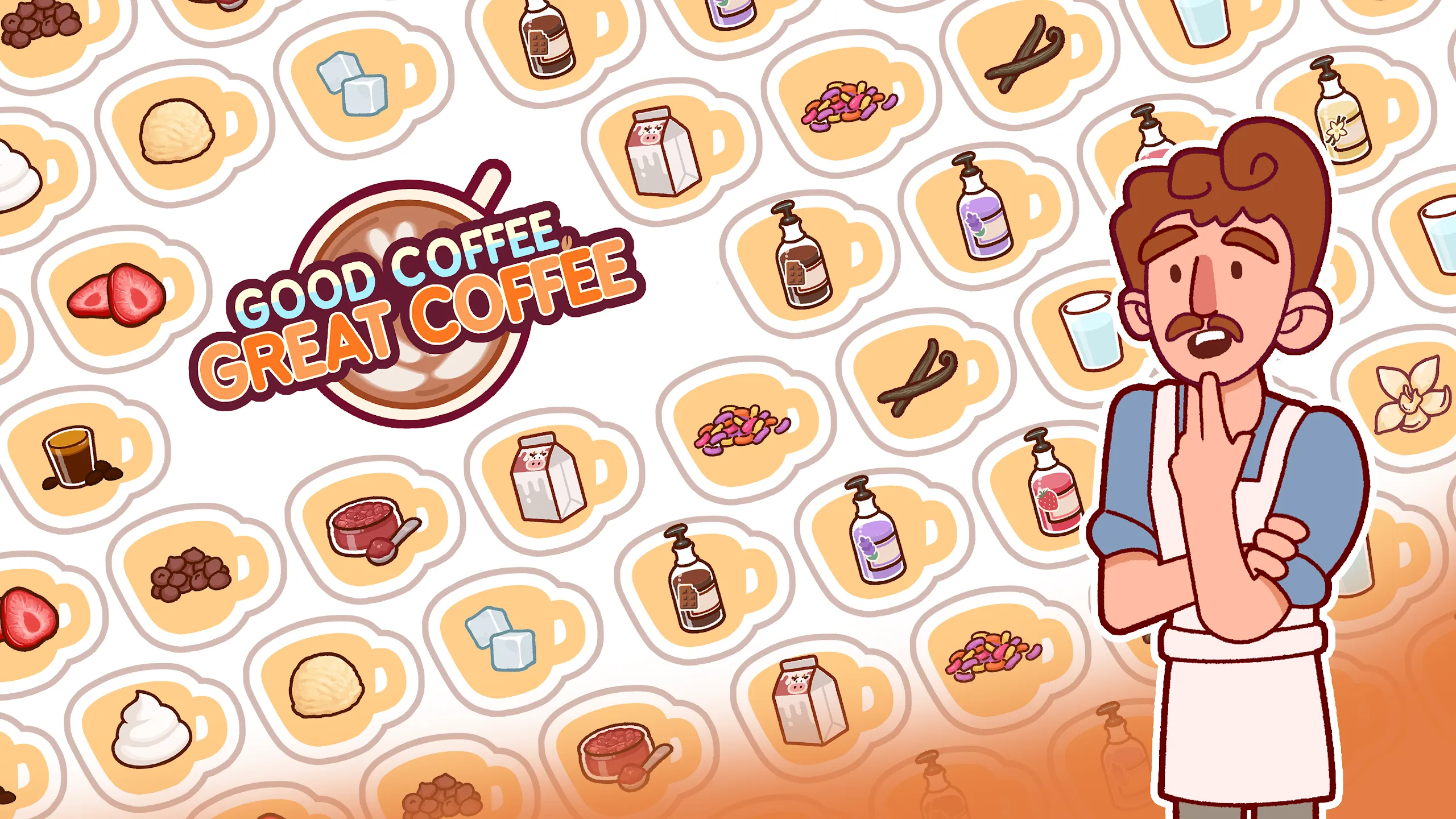 Хороший Кофе, Отличный Кофе v1.17.1 APK Мод (Много денег) Screenshot 1