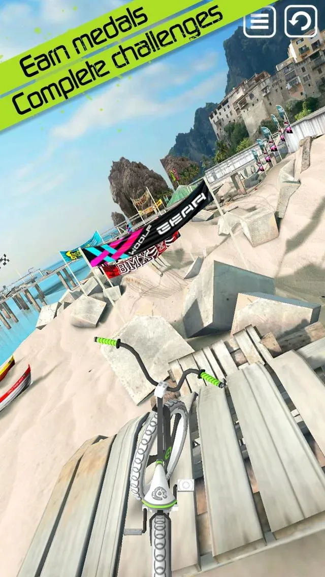 Touchgrind BMX v1.39 APK Мод (Всё открыто) Screenshot 4