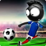 Скачать Stickman Soccer 2016 [мод: всё открыто] на Андроид