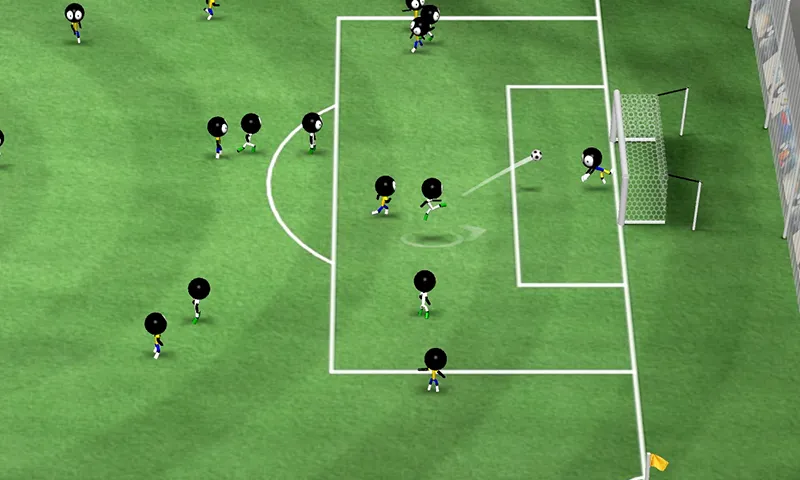 Stickman Soccer 2016 [мод: всё открыто] Screenshot 2