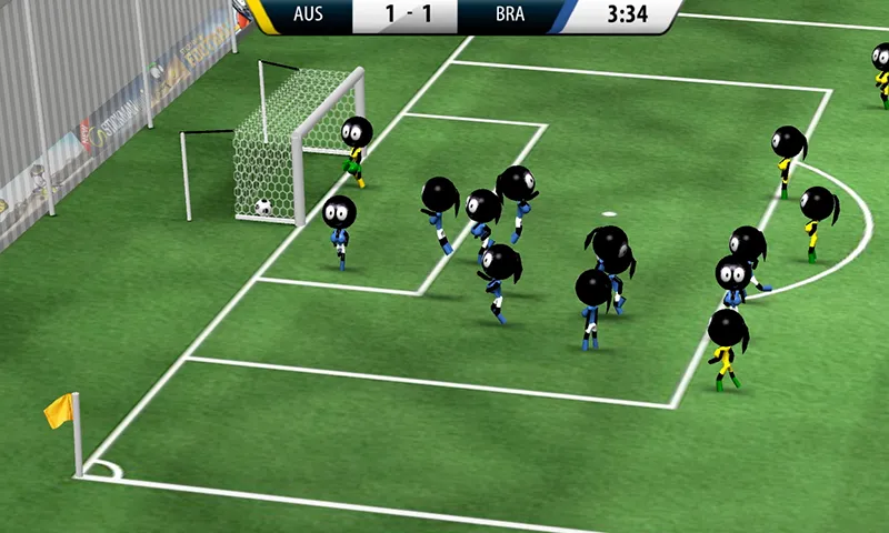 Stickman Soccer 2016 [мод: всё открыто] Screenshot 3
