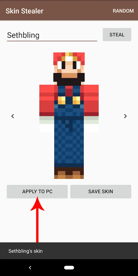 Skin Stealer for Minecraft Screenshot 5