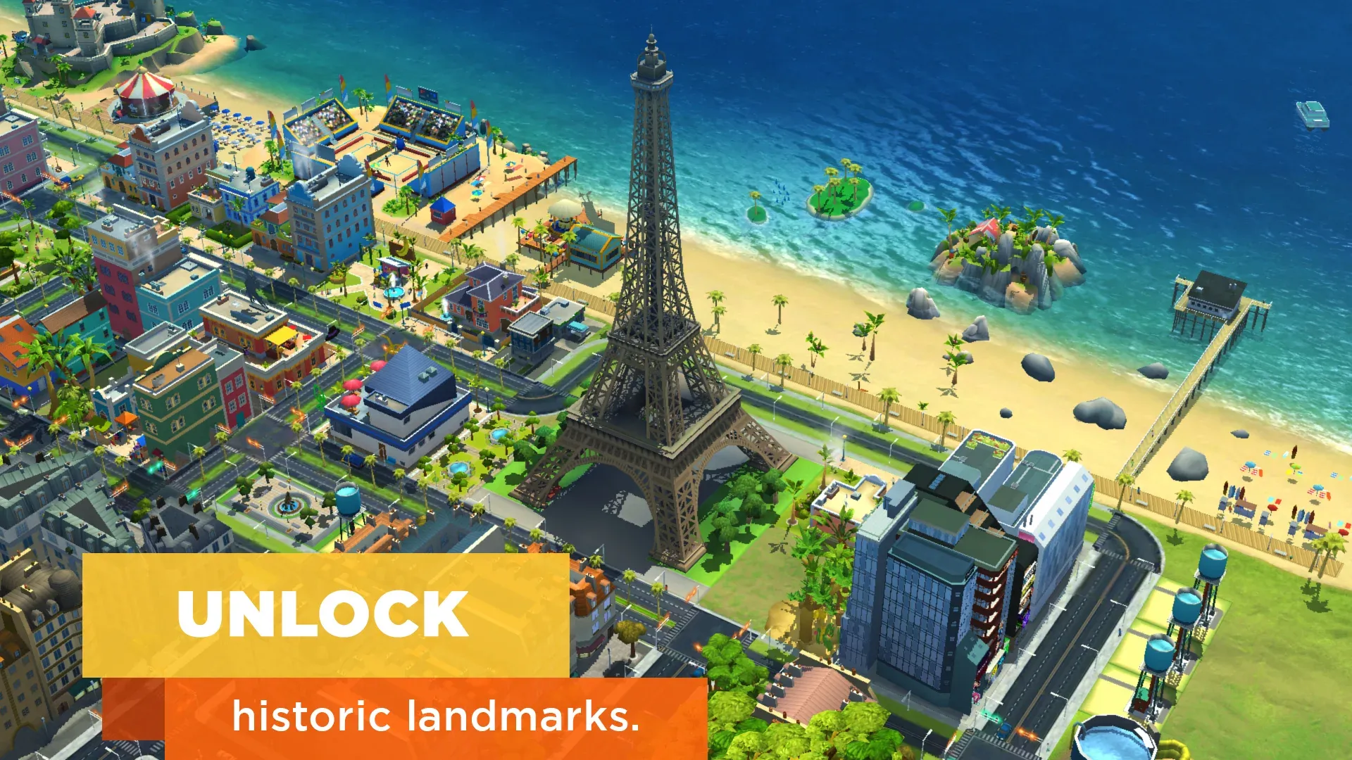 SimCity BuildIt v1.77.3.13629246 APK Мод (Много денег) Screenshot 2