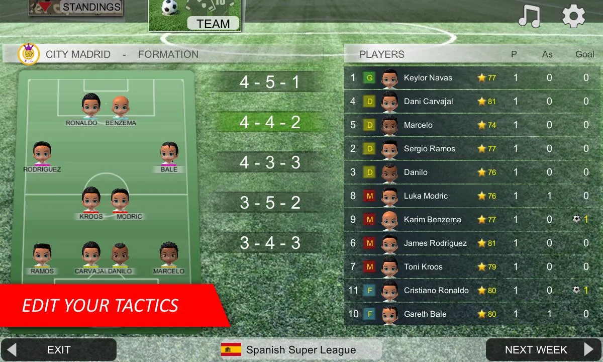 Mobile Soccer League [мод: бесплатные покупки] Screenshot 4