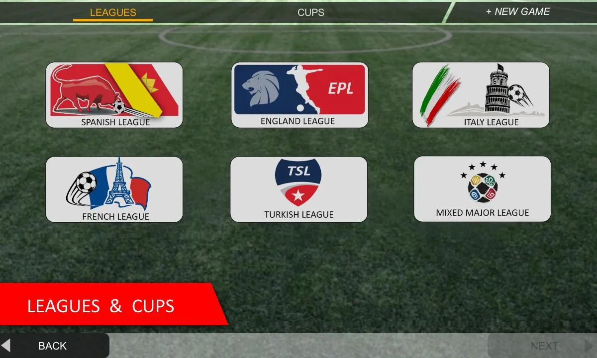 Mobile Soccer League [мод: бесплатные покупки] Screenshot 5