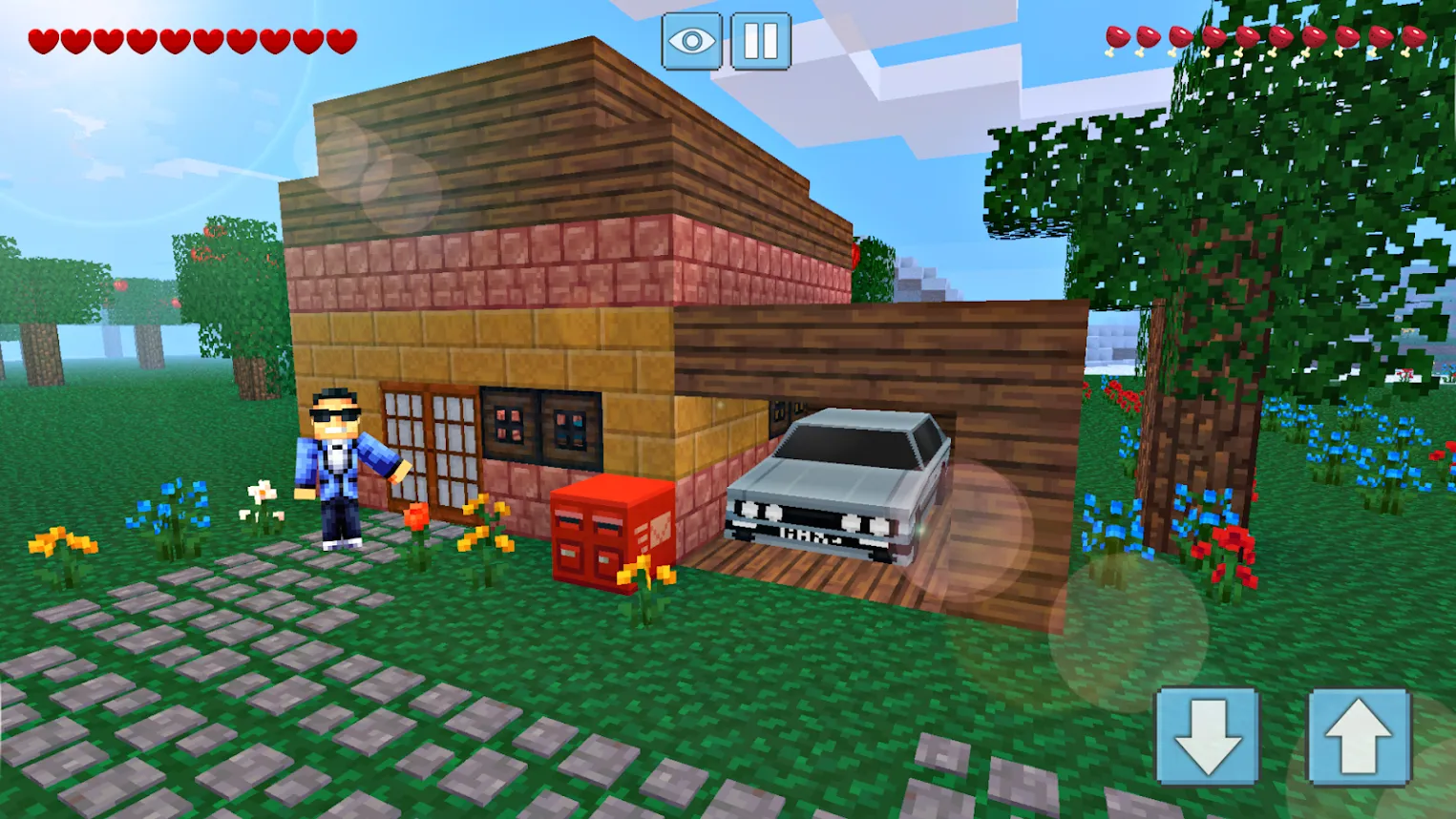 Block Craft World 3D Screenshot 1