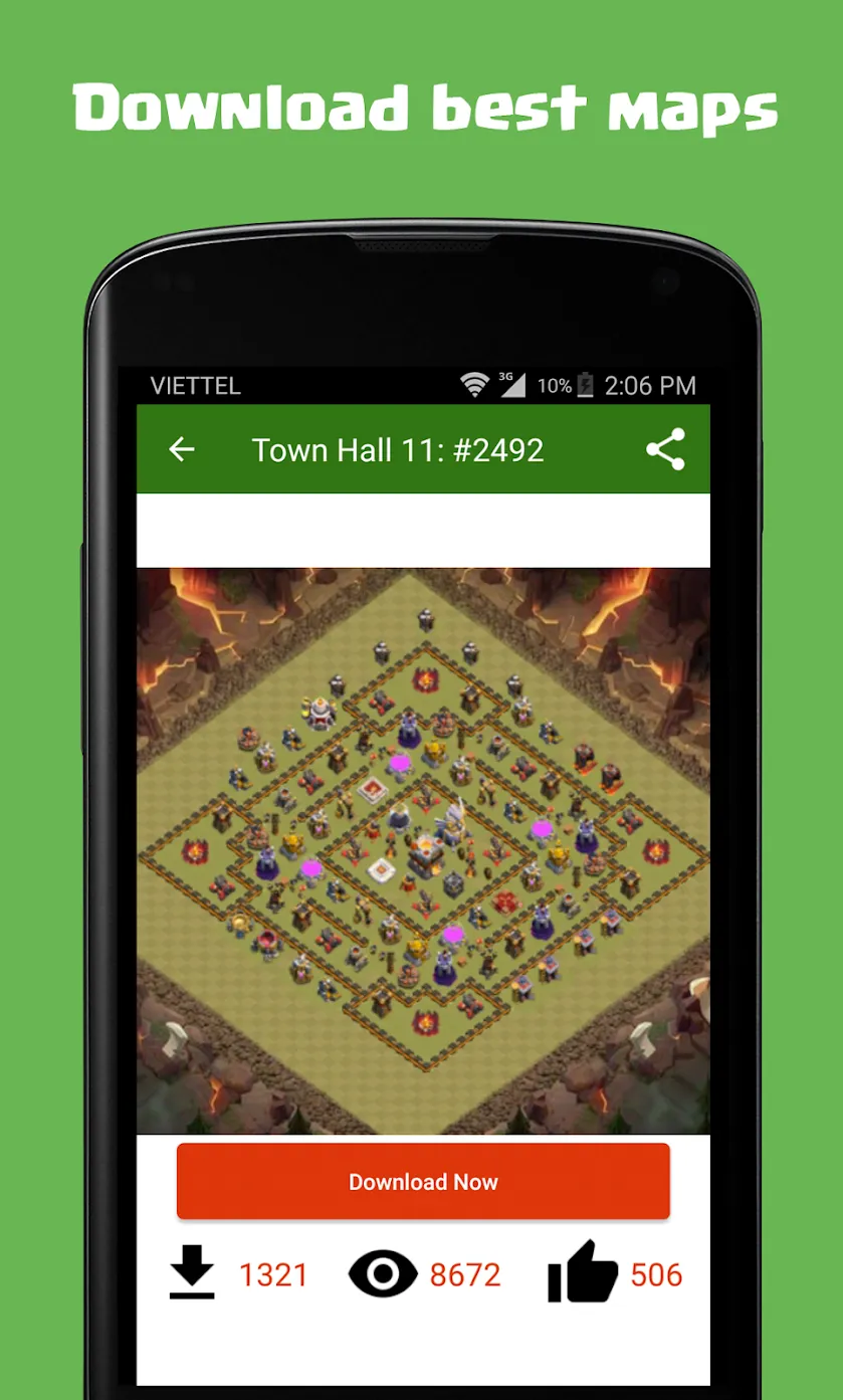 Maps of Clash of Clans 2024 Screenshot 1