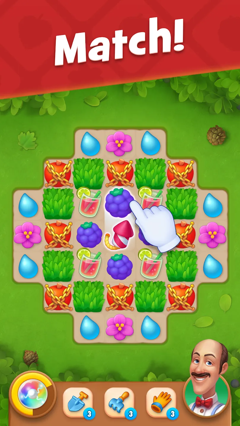 Gardenscapes v9.6.0 APK Мод (Много денег) Screenshot 5