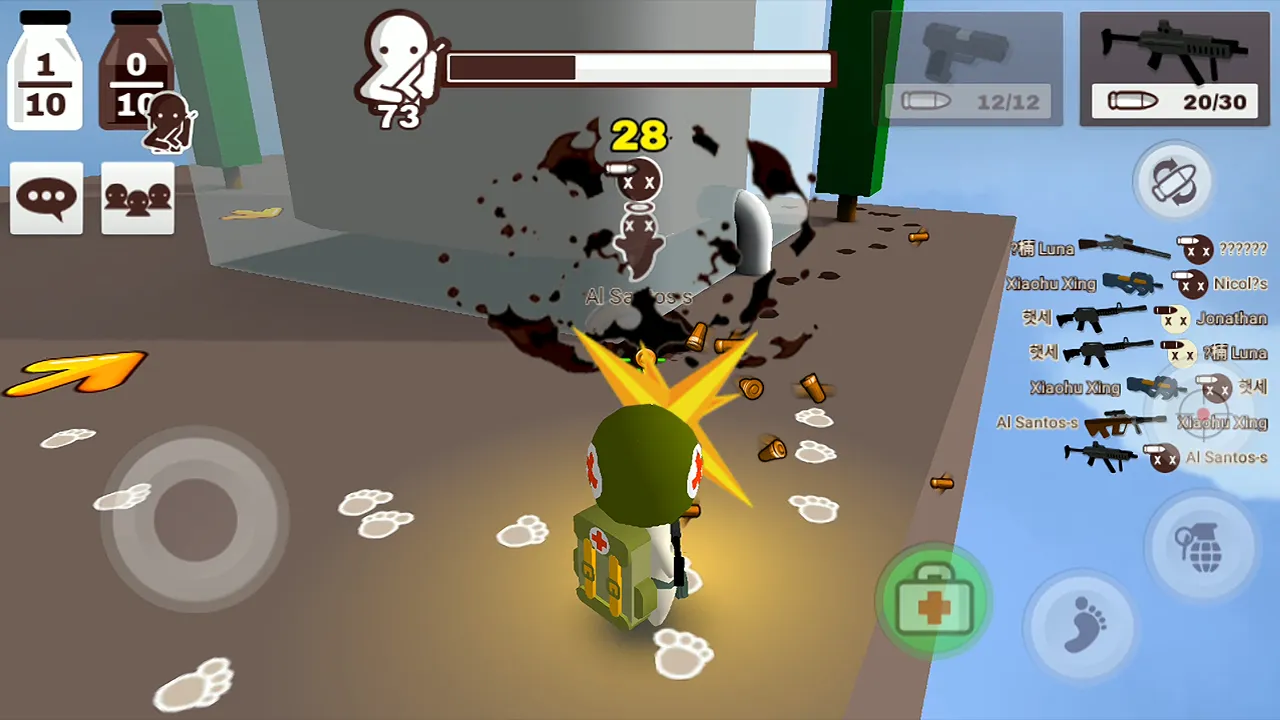 Молочный шоколад (MilkChoco) – онлайн FPS Screenshot 2