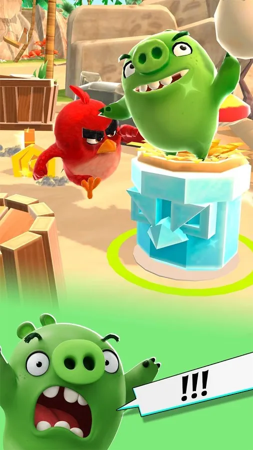 Angry Birds Action [мод: много денег] Screenshot 3