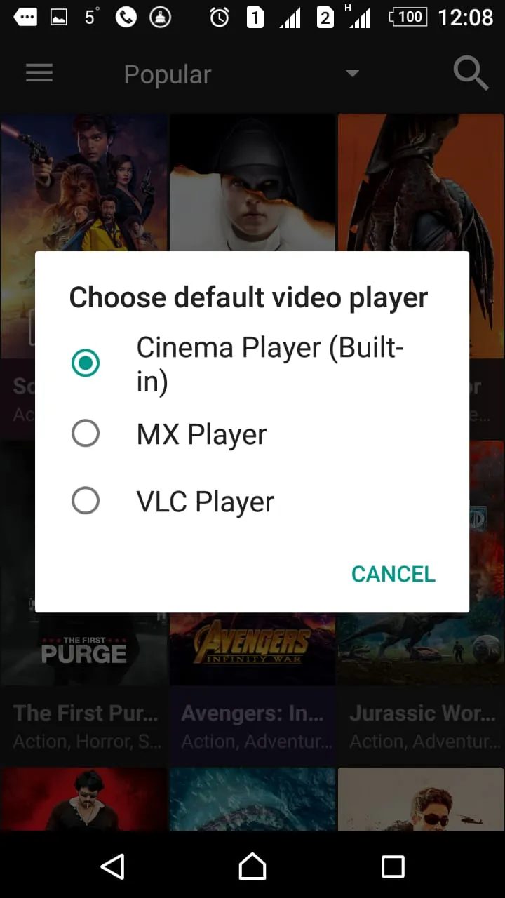 Cinema HD Screenshot 4