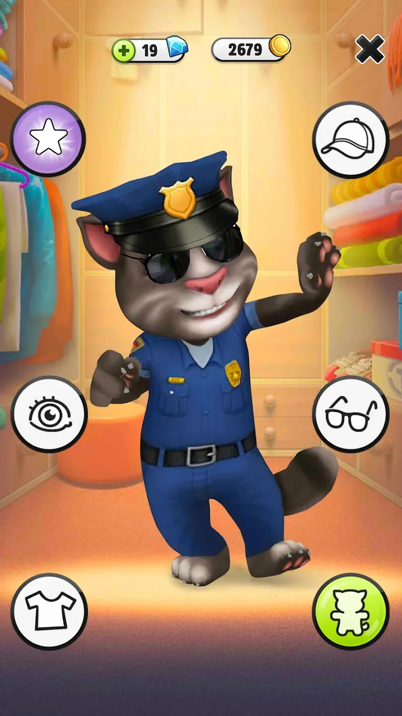 Мой Говорящий Том v26.3.0.8746 APK Мод (Много денег) Screenshot 4