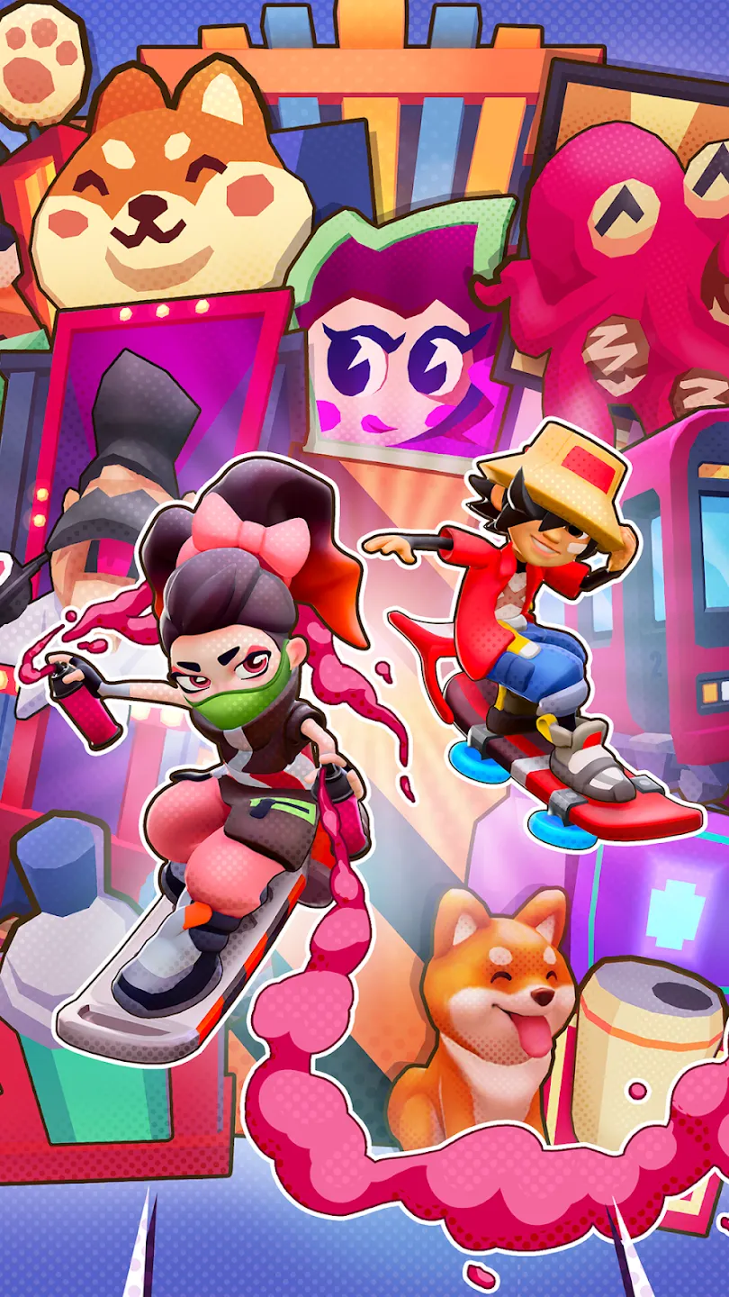 Subway Surfers v3.64.0 APK Мод (Много денег) Screenshot 5