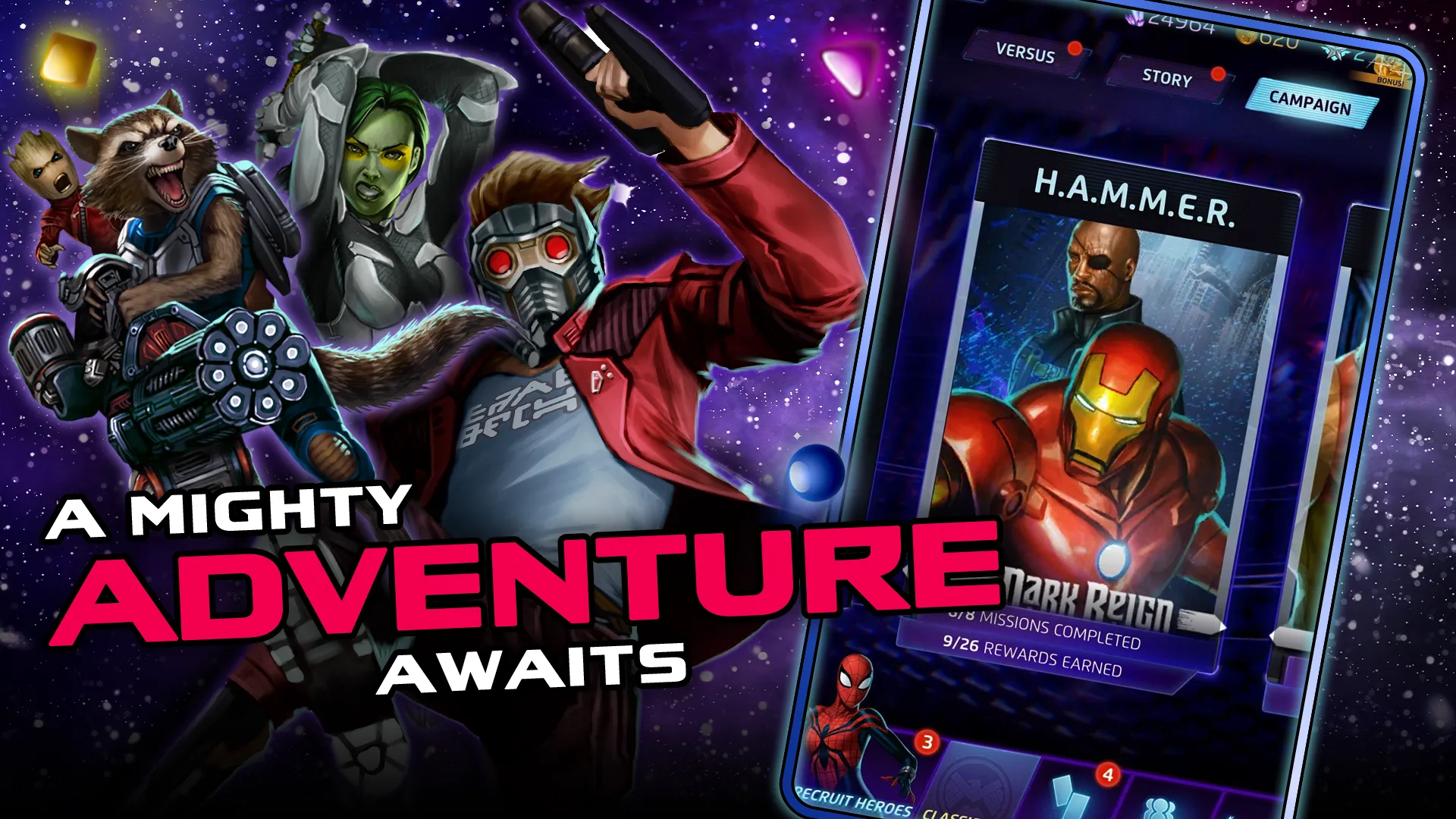 MARVEL Puzzle Quest v330.712534 APK Мод (Много денег) Screenshot 4 MARVEL Puzzle Quest v330.712534 APK Мод (Много денег) Screenshot 4