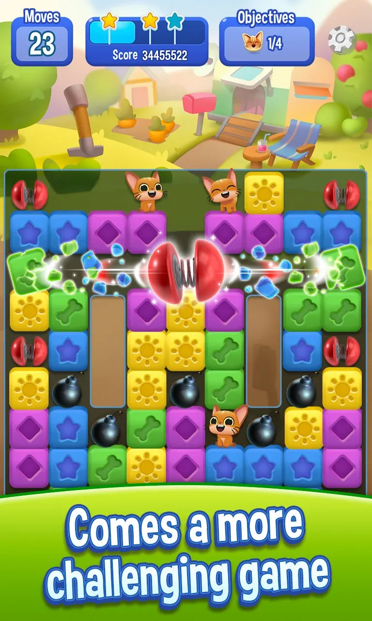 Pet Rescue Saga v4.14.2.0 APK Мод (Много денег) Screenshot 2