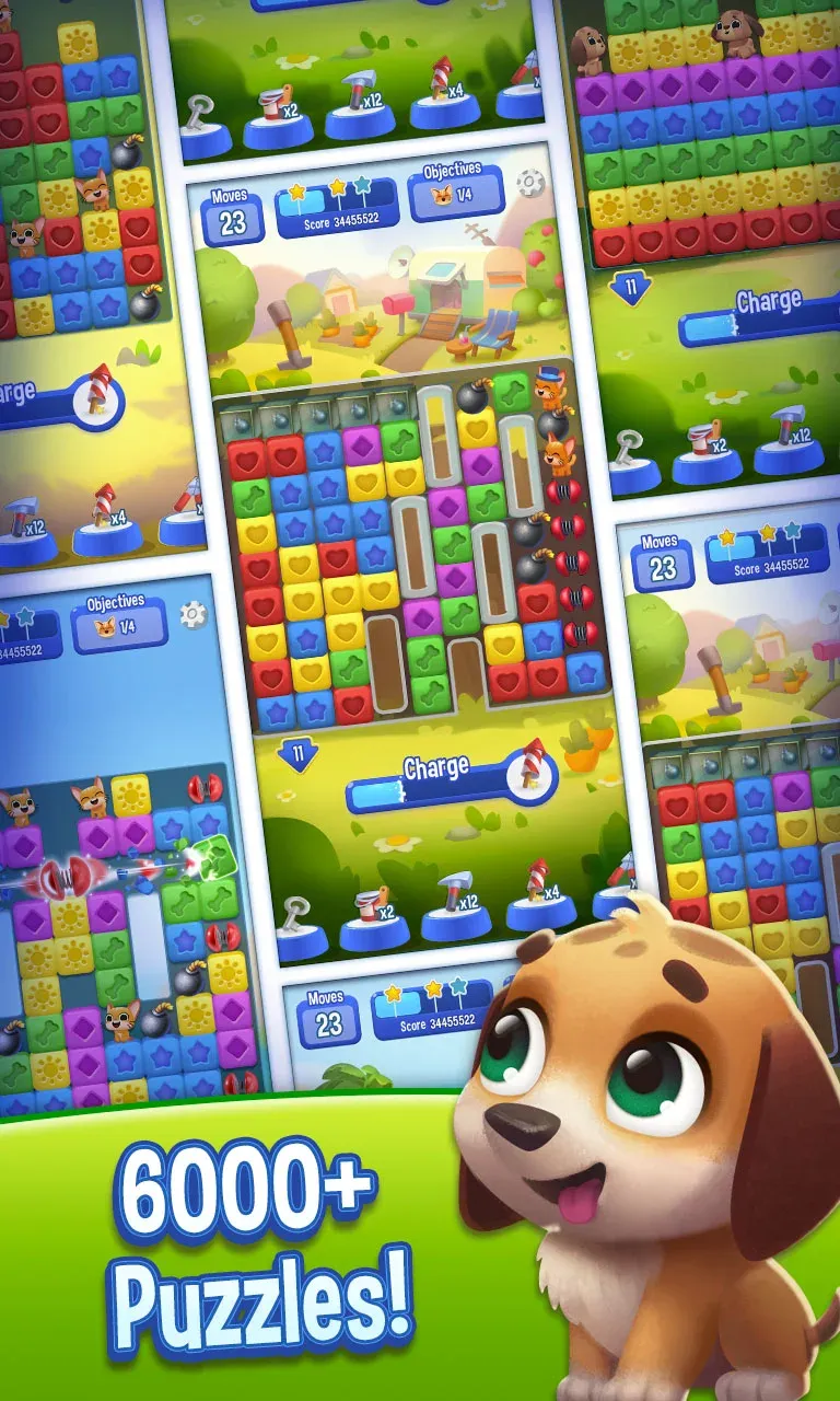 Pet Rescue Saga v4.14.2.0 APK Мод (Много денег) Screenshot 3