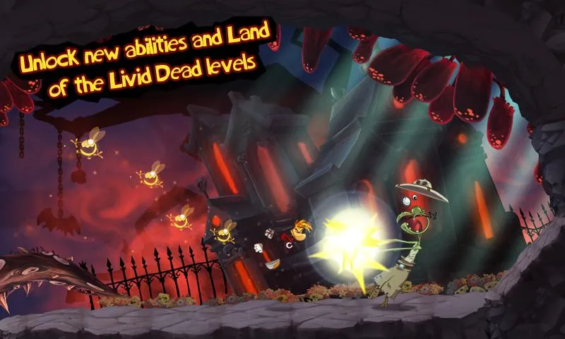 Rayman Jungle Run [мод: всё открыто] Screenshot 5