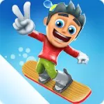 Скачать Ski Safari 2 [мод: всё открыто] на Андроид