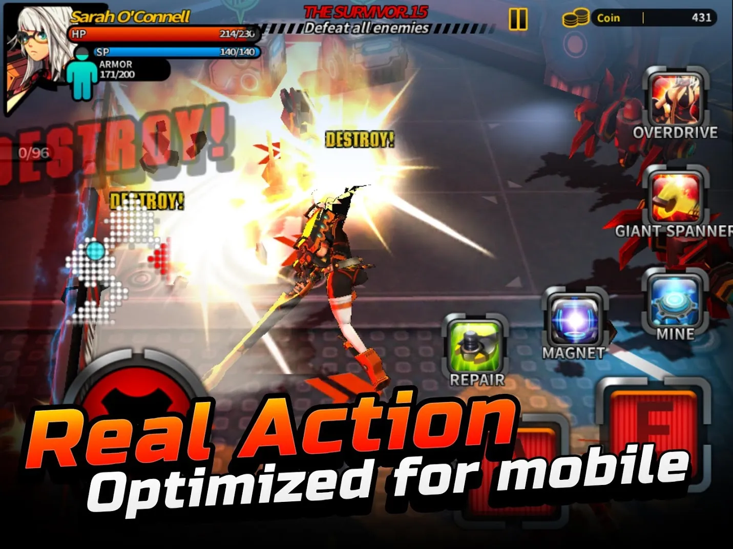 Smashing The Battle [мод: много денег] Screenshot 2