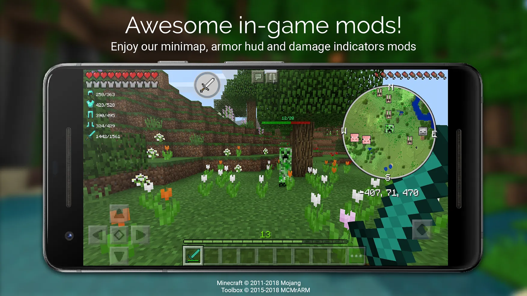 Toolbox для Minecraft: PE Screenshot 1