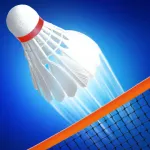 Скачать Badminton Blitz, бесплатная спортивная онлайн-игра [мод: без рекламы] на Андроид