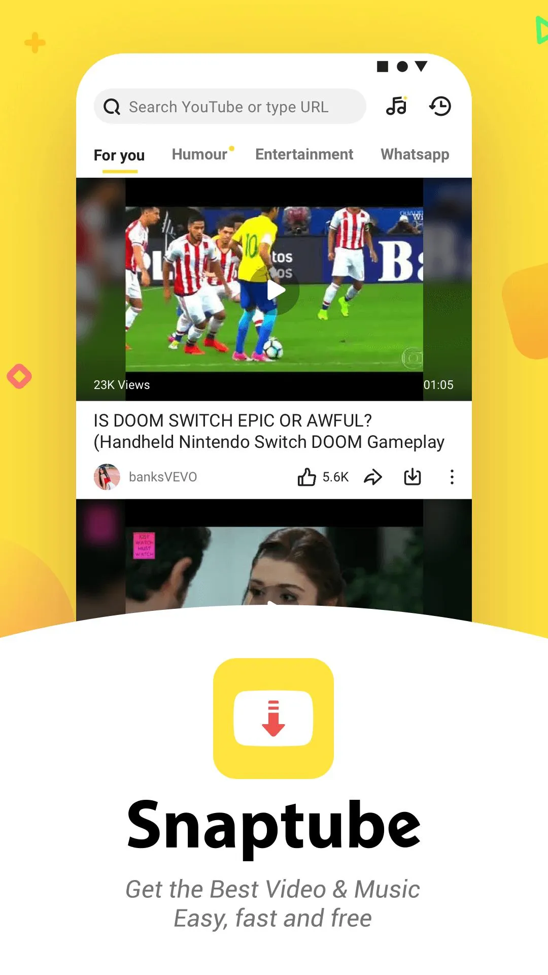 Snaptube VIP v7.60.1.76001401 APK Мод (Всё открыто) Screenshot 2
