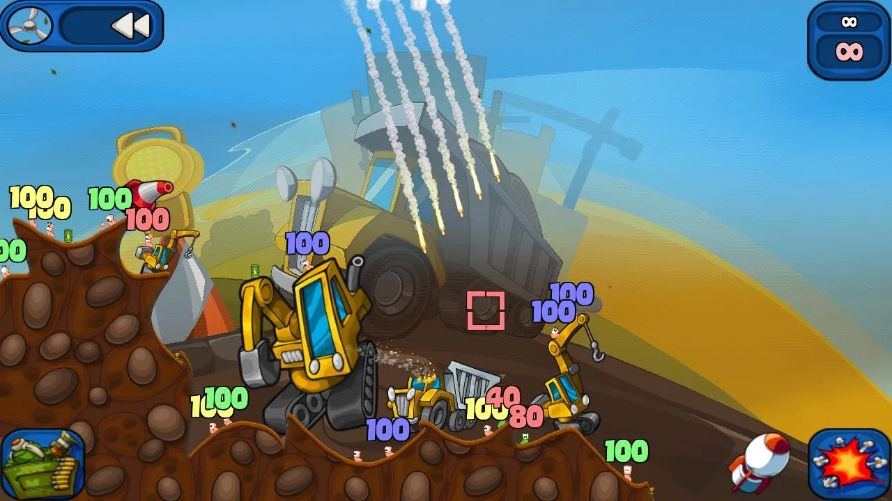 Worms 2: Armageddon [мод: много денег] Screenshot 2