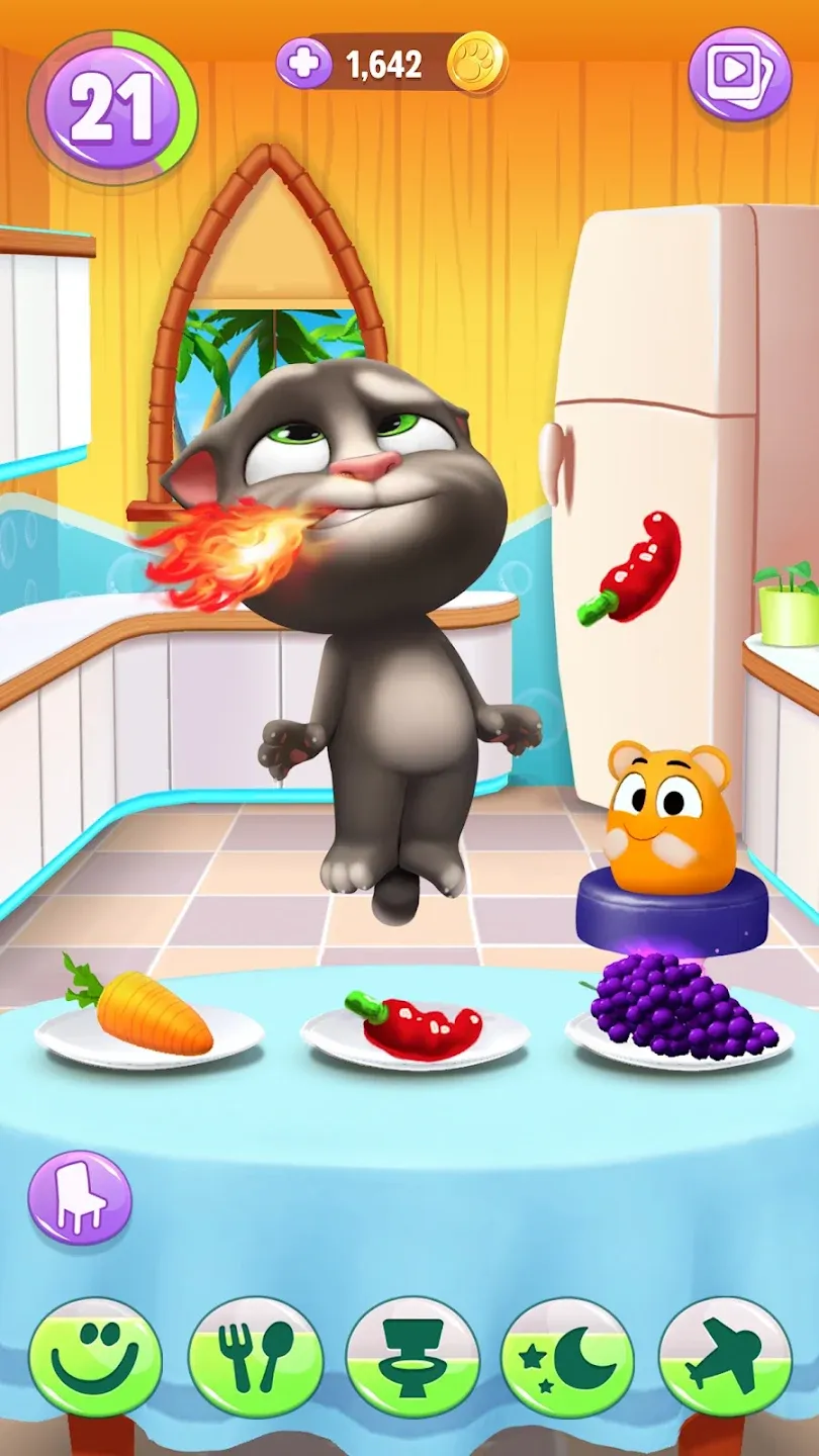 Мой Говорящий Том 2 v26.2.11.22770 APK Мод (Много денег) Screenshot 5