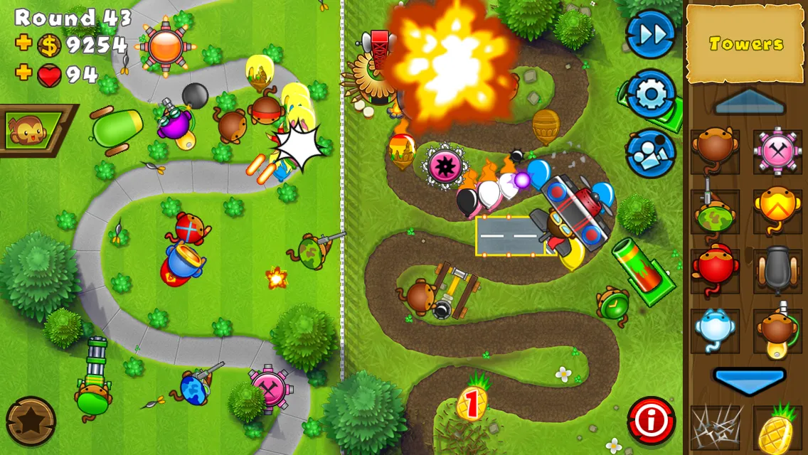 Bloons TD 5 v4.7 APK Мод (Много денег) Screenshot 3