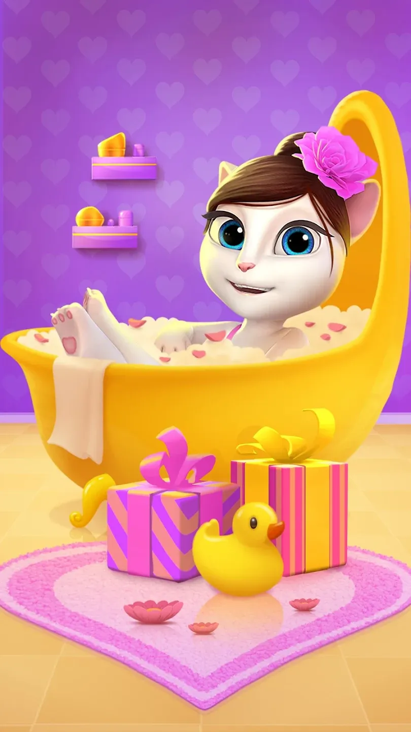 Моя Говорящая Анджела v26.3.10.8650 APK Мод (Много денег) Screenshot 3 Моя Говорящая Анджела v26.3.10.8650 APK Мод (Много денег) Screenshot 3