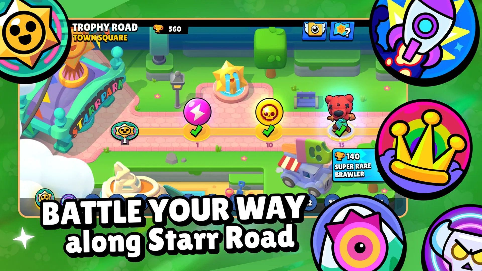 Brawl Stars v67.301 APK Мод (Много денег, Приватный сервер) Screenshot 3 Brawl Stars v67.301 APK Мод (Много денег, Приватный сервер) Screenshot 3