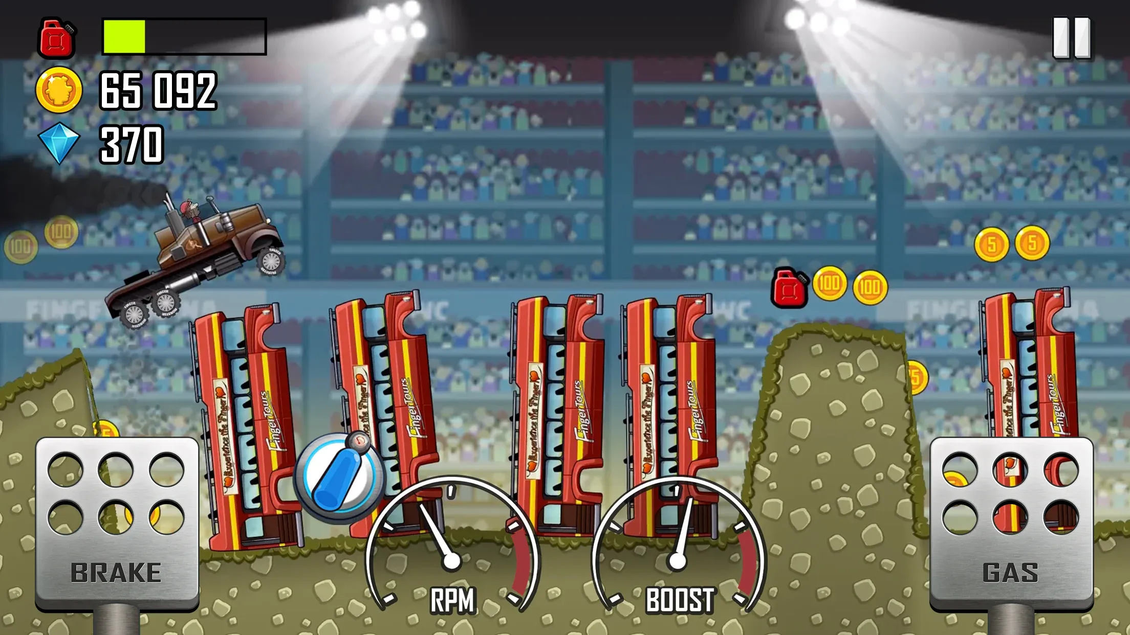 Hill Climb Racing v1.69.1 APK Мод (Много денег) Screenshot 4