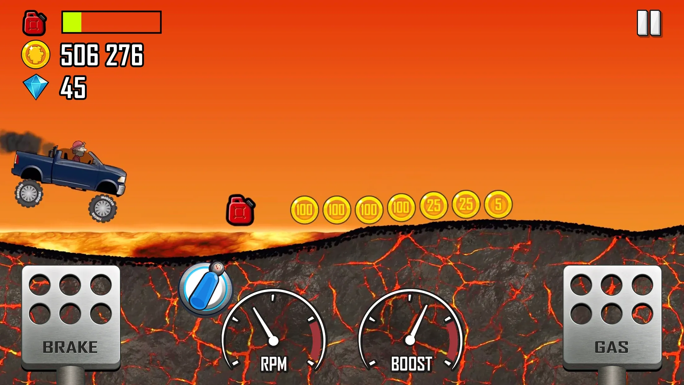 Hill Climb Racing v1.69.1 APK Мод (Много денег) Screenshot 5