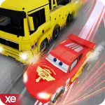 Скачать Молниеносные трассы: без ограничений [мод: много денег] на Андроид