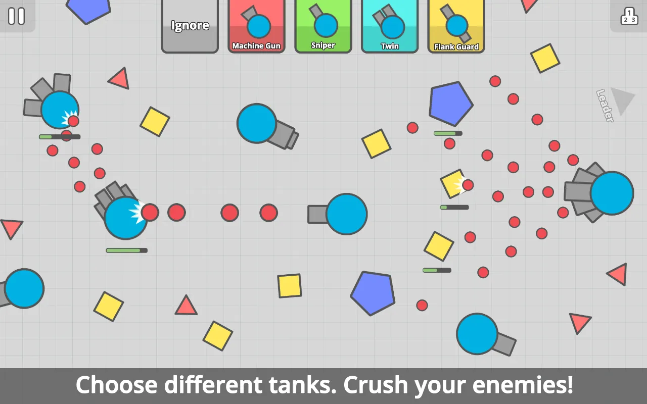 diep.io [мод: без рекламы] Screenshot 2