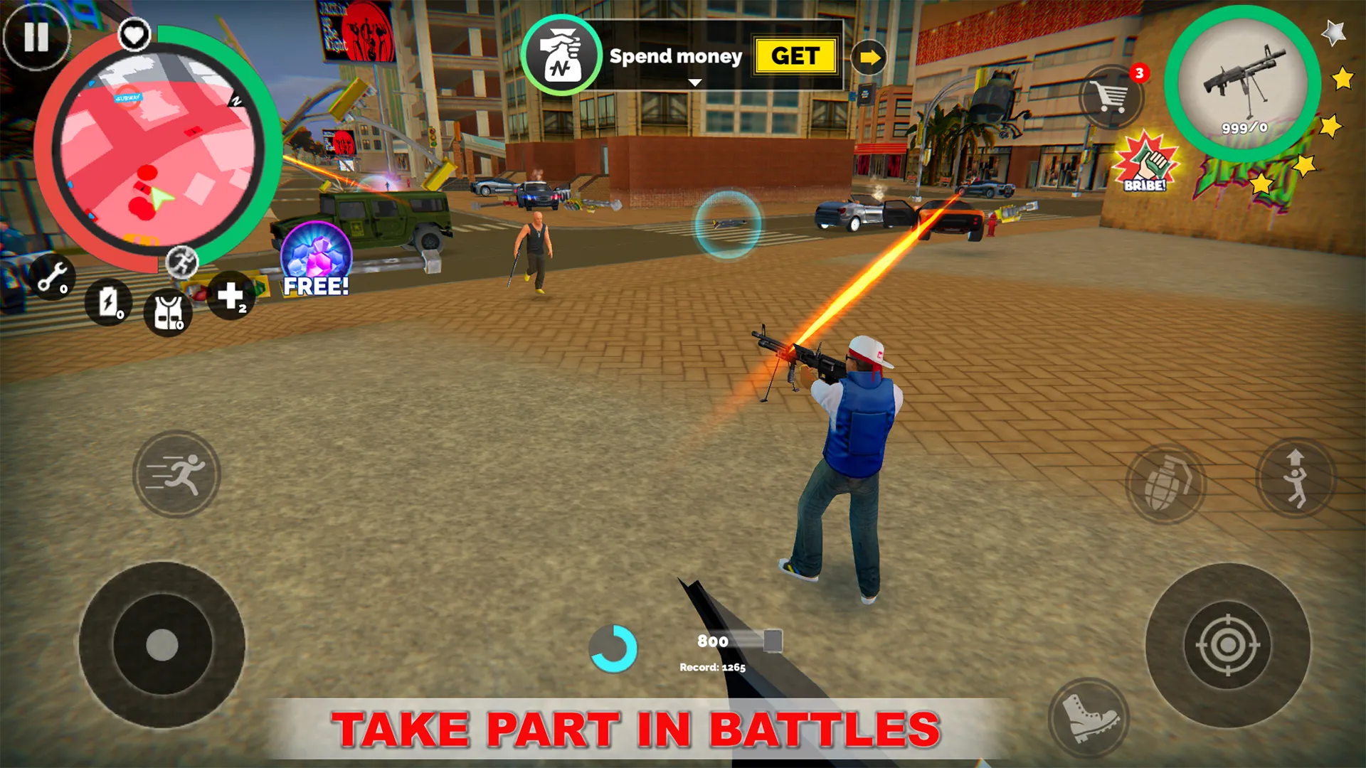 Vegas Crime Simulator v6.6.4 APK Мод (Много денег) Screenshot 4