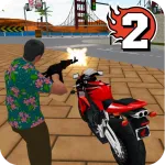 Скачать Vegas Crime Simulator 2 Мод (Много денег) на Андроид