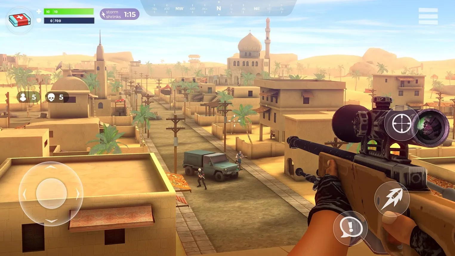 FightNight Battle Royale: FPS Shooter [мод: мега мод] Screenshot 2