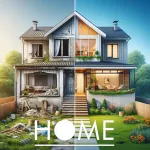 Скачать Home Design Makeover v6.8.4g APK Мод (Меню, Много денег, АнтиБан) на Андроид